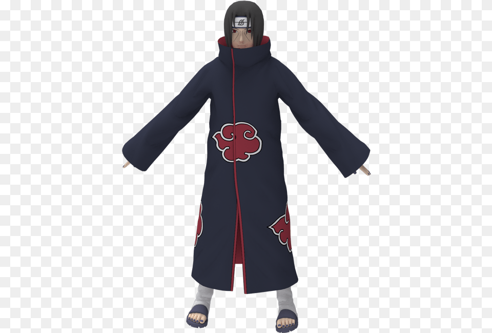 Download Zip Archive Naruto Shinobi Striker Itachi, Sleeve, Clothing, Coat, Fashion Free Png
