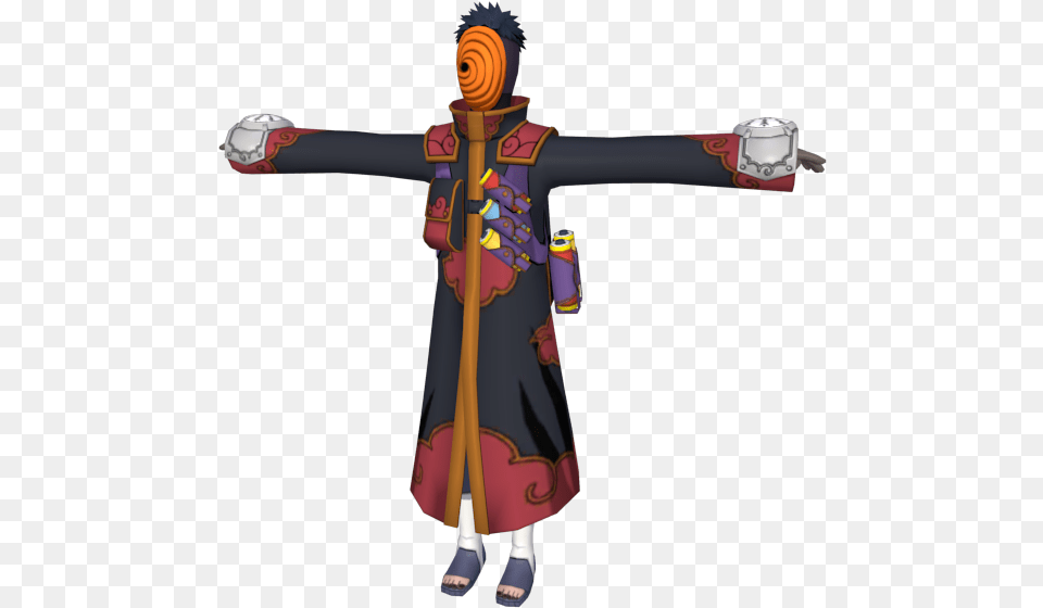 Download Zip Archive Naruto Shippuden Dragon Blade Chronicles Tobi, Clothing, Coat, Scarecrow Free Transparent Png