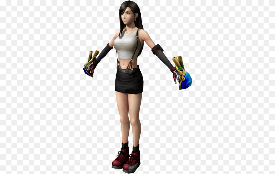 Download Zip Archive New Tifa Model, Clothing, Shoe, Footwear, Glove Free Png