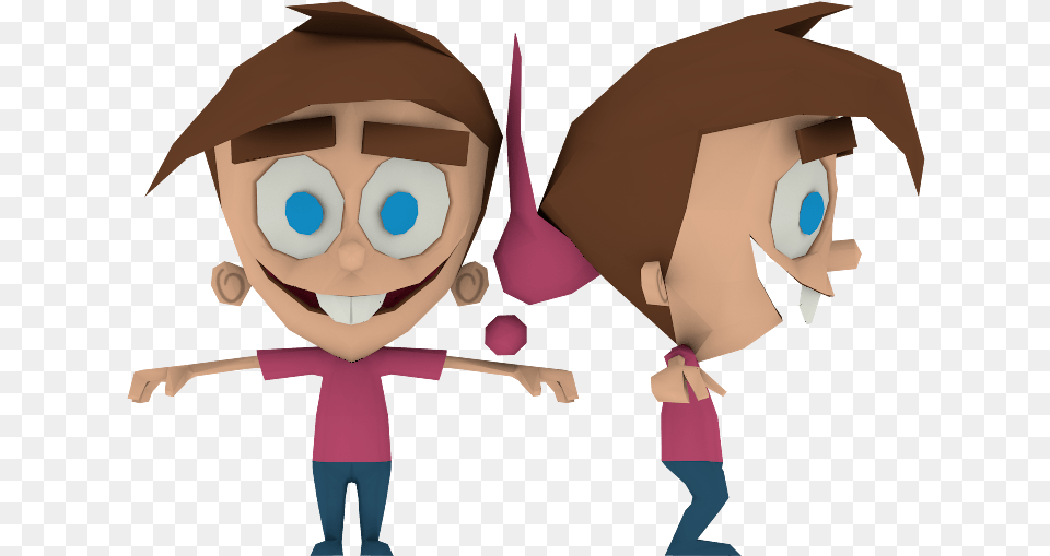 Download Zip Archive Nicktoons Attack Of The Toybots Timmy Turner, People, Person, Baby, Face Free Transparent Png