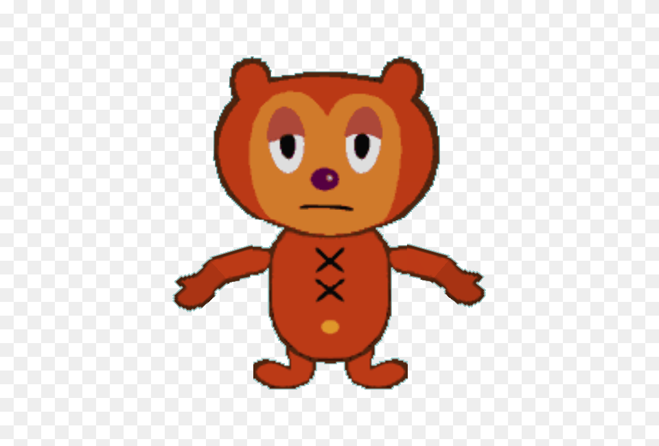 Download Zip Archive Parappa The Rapper Bear, Animal, Mammal, Wildlife, Plush Png