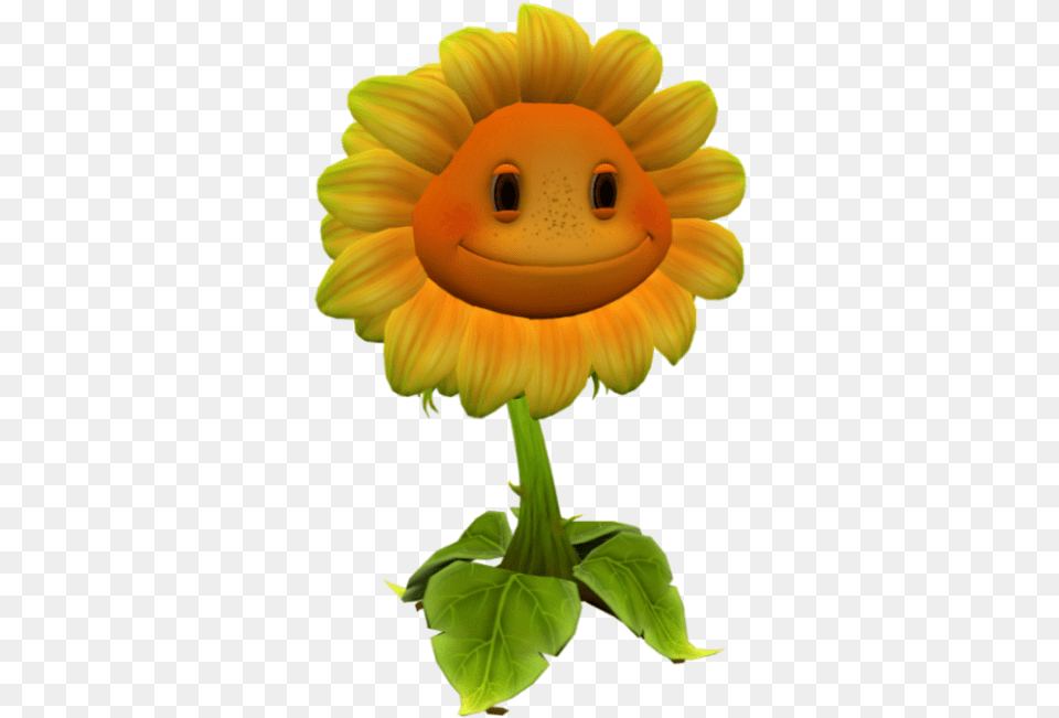 Zip Archive Plants Vs Zombies Gw2 Sunflower, Flower, Plant, Petal, Animal Free Png Download