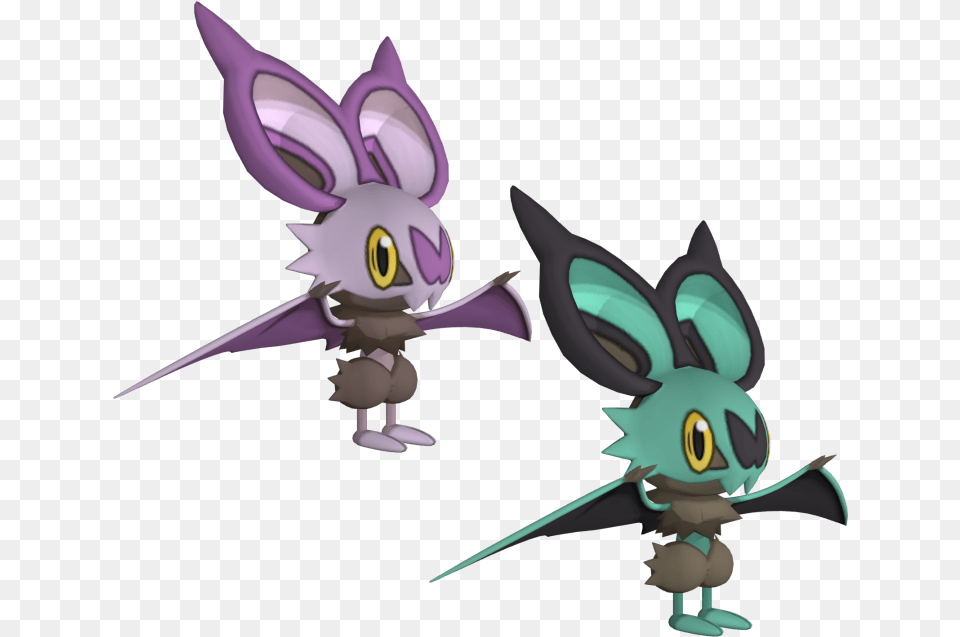 Download Zip Archive Pokemon 3d Model 3d, Cartoon, Purple Free Transparent Png