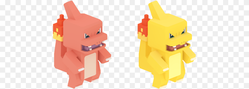 Zip Archive Pokemon Quest Charmeleon Model Free Png Download