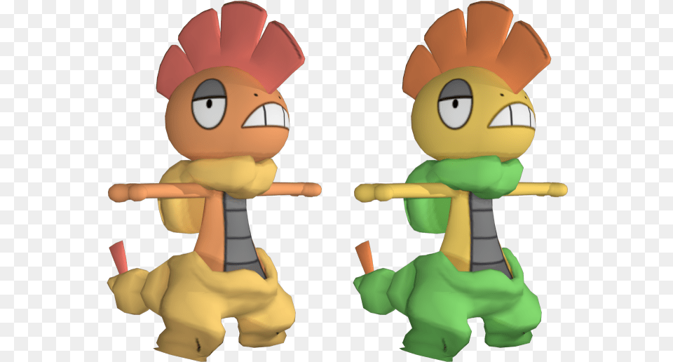 Download Zip Archive Pokemon Scrafty 3d Png Image