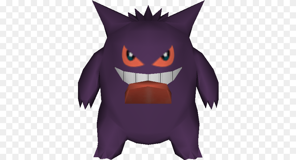 Download Zip Archive Pokemon Stadium Gengar, Purple, Baby, Person Png