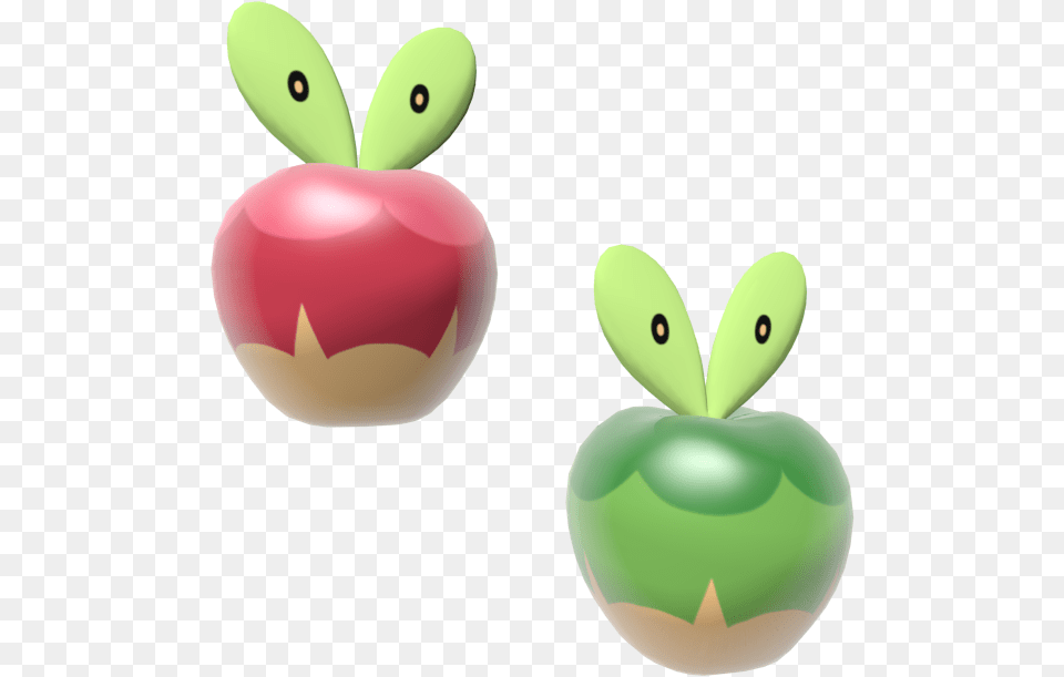 Zip Archive Pokemon Sword And Shield Applin Sprite, Apple, Food, Fruit, Plant Free Png Download