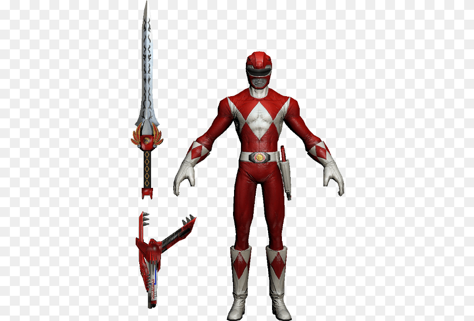 Download Zip Archive Power Rangers Legacy Wars, Weapon, Sword, Person, Man Png