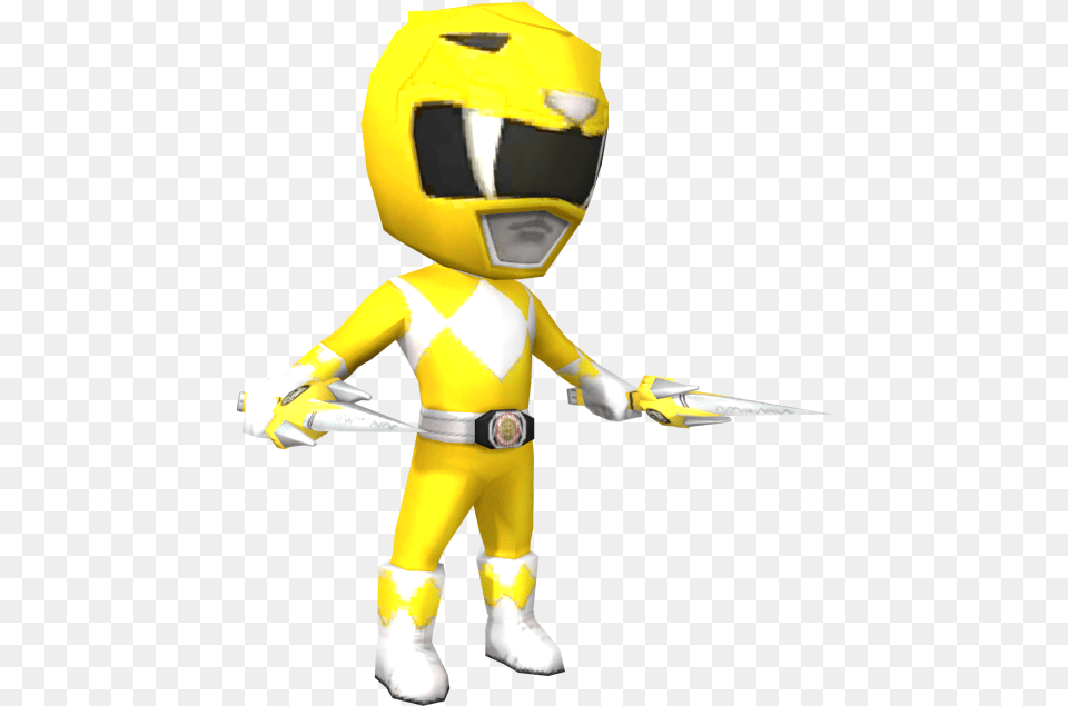 Zip Archive Power Rangers Yellow, Baby, Person, Helmet Free Png Download