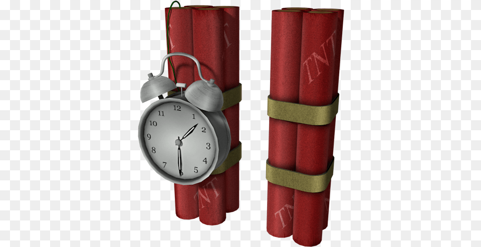 Download Zip Archive Quartz Clock, Weapon, Dynamite, Ammunition Png Image