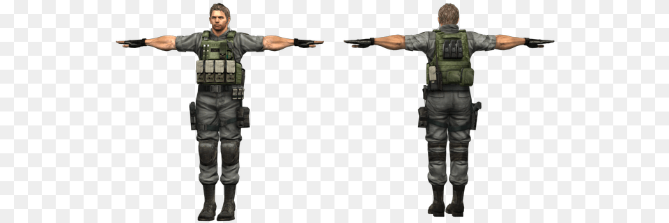 Download Zip Archive Resident Evil Operation Raccoon City 3d Model, Adult, Male, Man, Person Png