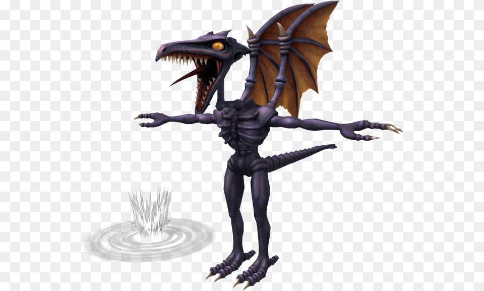 Zip Archive Ridley Smash Bros Brawl, Animal, Dinosaur, Reptile Free Png Download