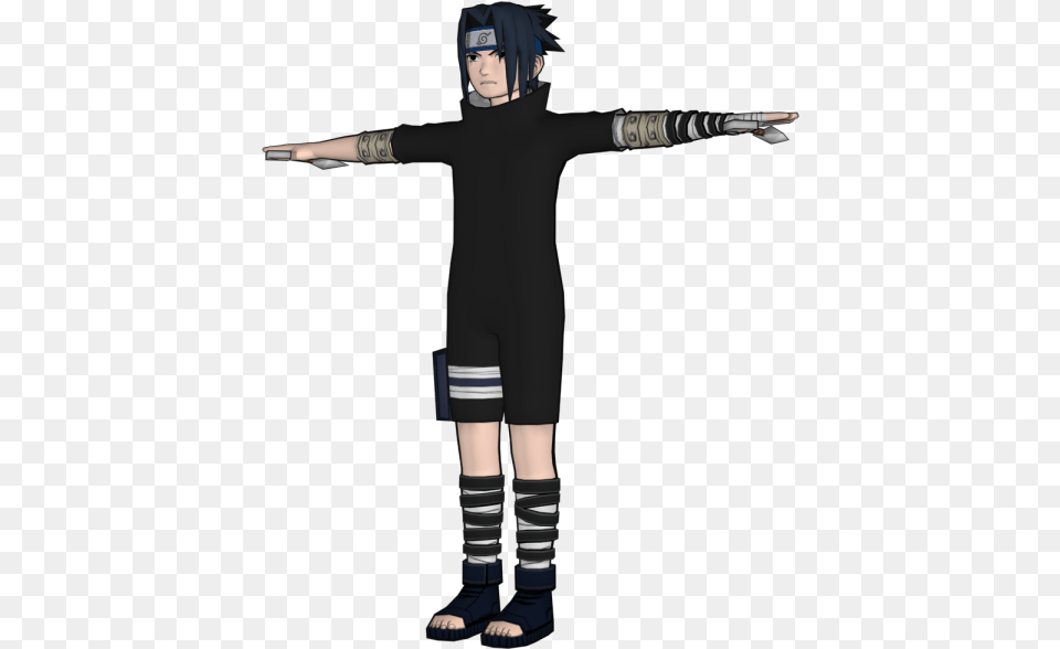 Download Zip Archive Sasuke Model Resource, Person, Clothing, Costume, Long Sleeve Free Png