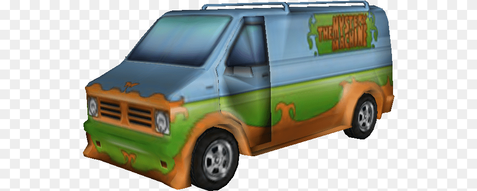 Download Zip Archive Scooby Doo 2 Mystery Machine, Caravan, Transportation, Van, Vehicle Png