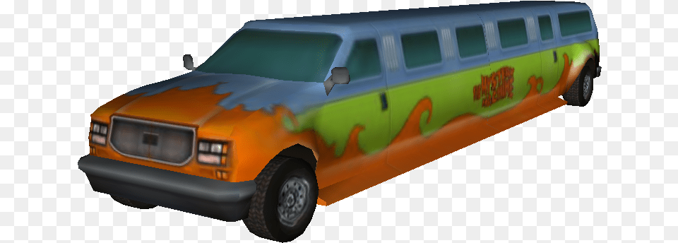 Download Zip Archive Scooby Doo Car, Transportation, Vehicle, Limo, Bus Png Image