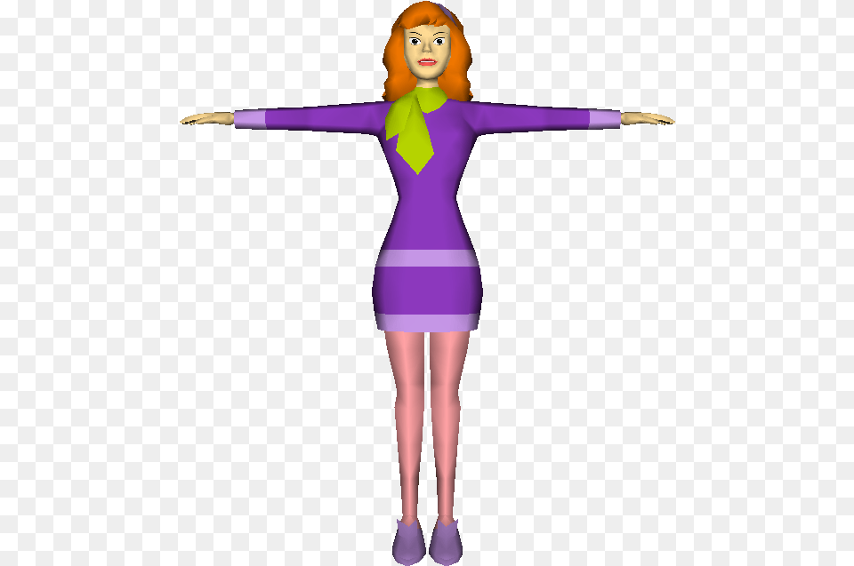 Download Zip Archive Scooby Doo Mystery Mayhem Daphne, Adult, Sleeve, Purple, Person Free Png