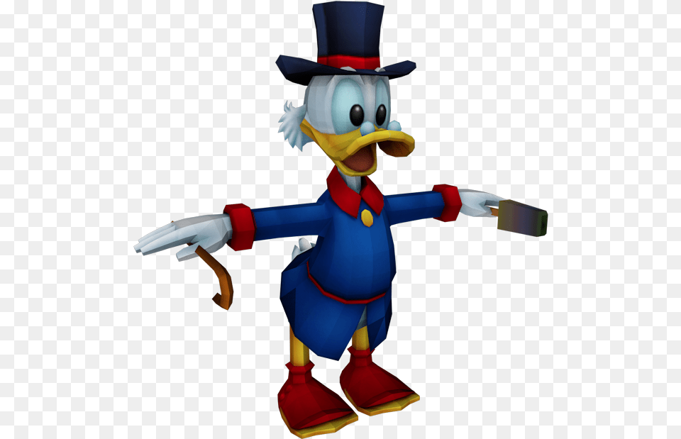 Zip Archive Scrooge Mcduck Kingdom Hearts, Toy Free Png Download