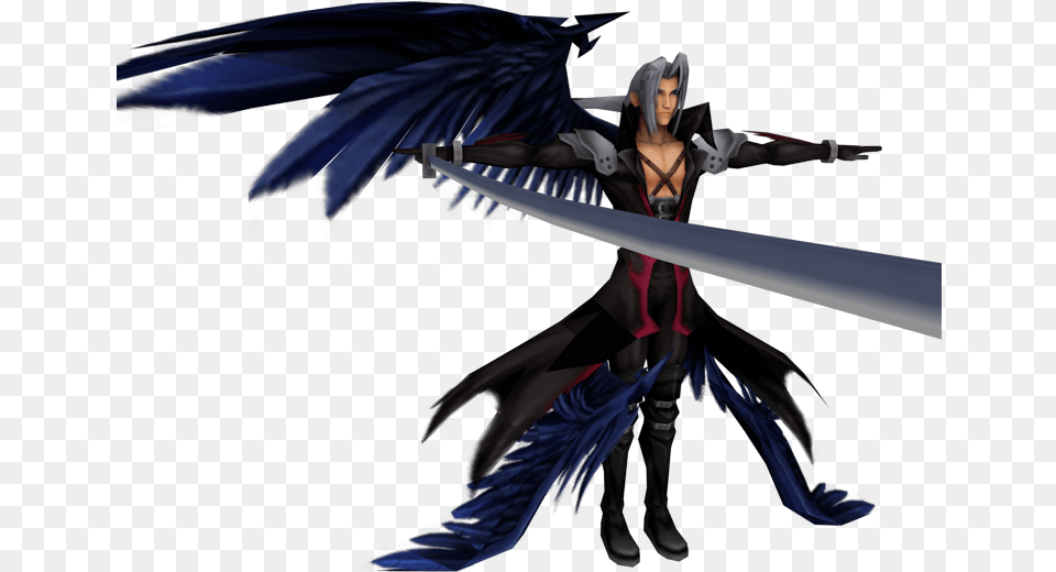 Download Zip Archive Sephiroth, Weapon, Sword, Adult, Person Png