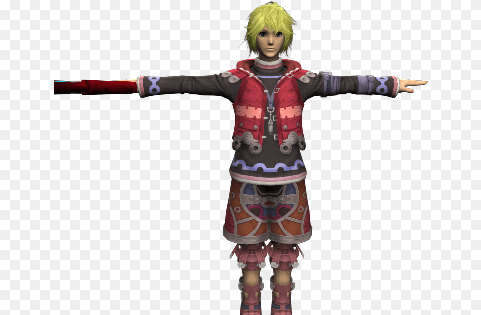 Download Zip Archive Shulk Smash 4 Model, Child, Female, Girl, Person Free Transparent Png