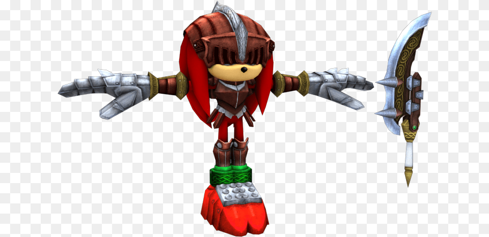 Download Zip Archive Sonic And The Black Knight Knuckles Model, Person, Blade, Dagger, Knife Png
