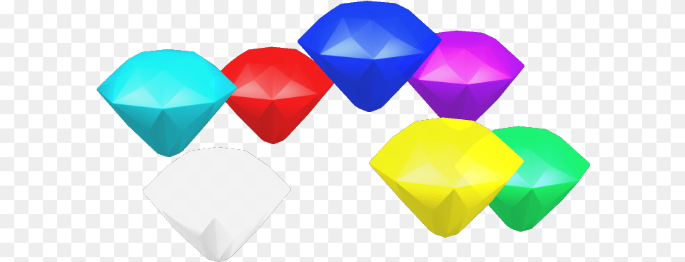 Download Zip Archive Sonic Chaos Emeralds Model Resource, Accessories, Diamond, Gemstone, Jewelry Png Image