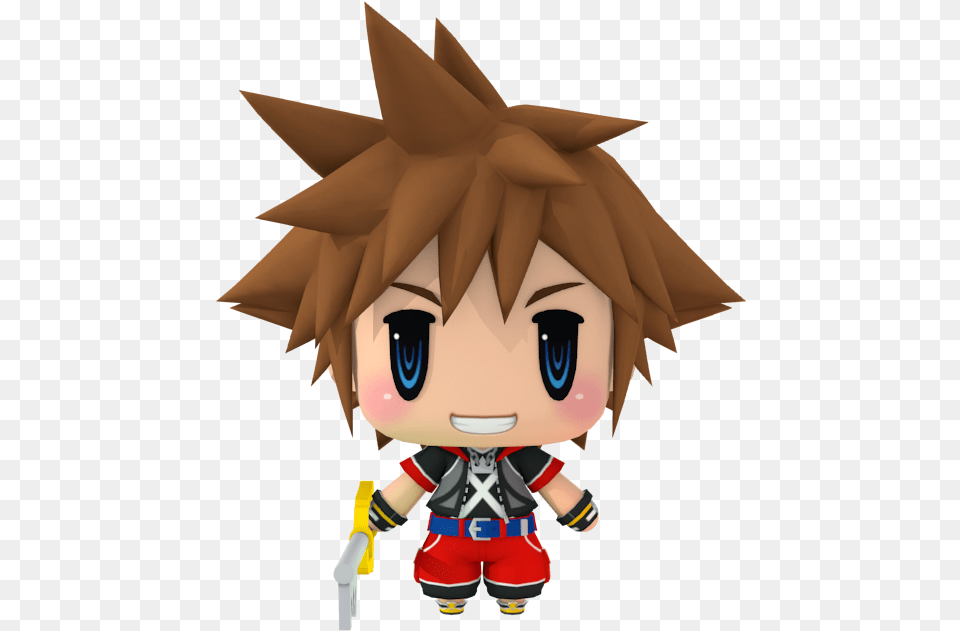 Download Zip Archive Sora World Of Final Fantasy, Book, Comics, Publication, Person Png Image