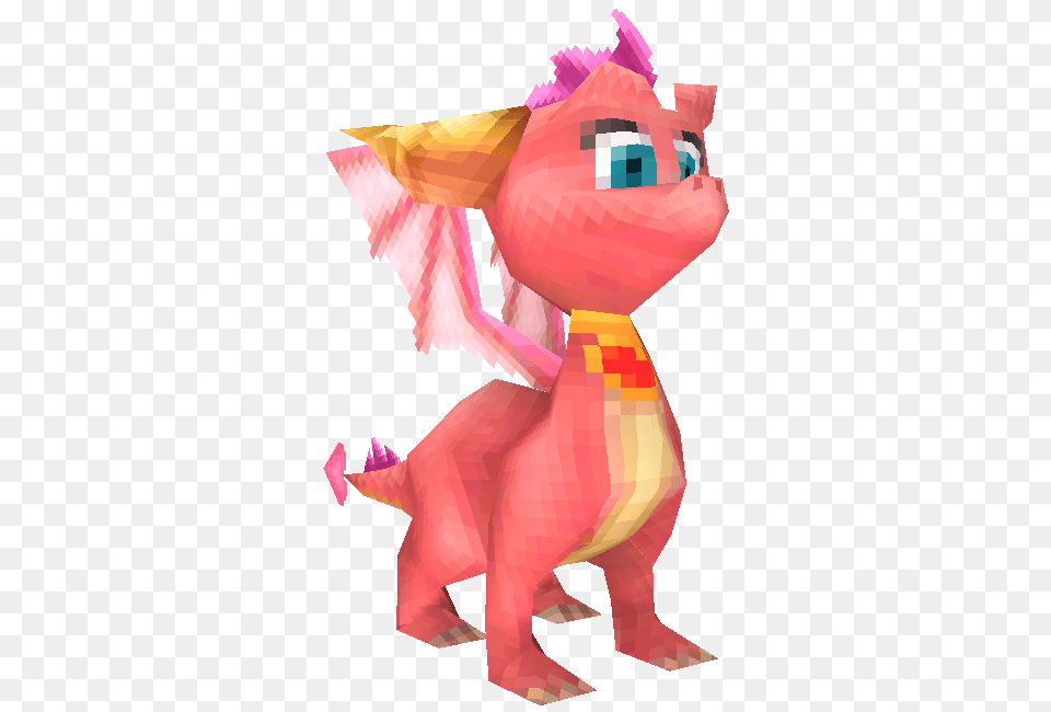 Zip Archive Spyro Ember Hd Dragon, Baby, Person, Pinata, Toy Free Png Download