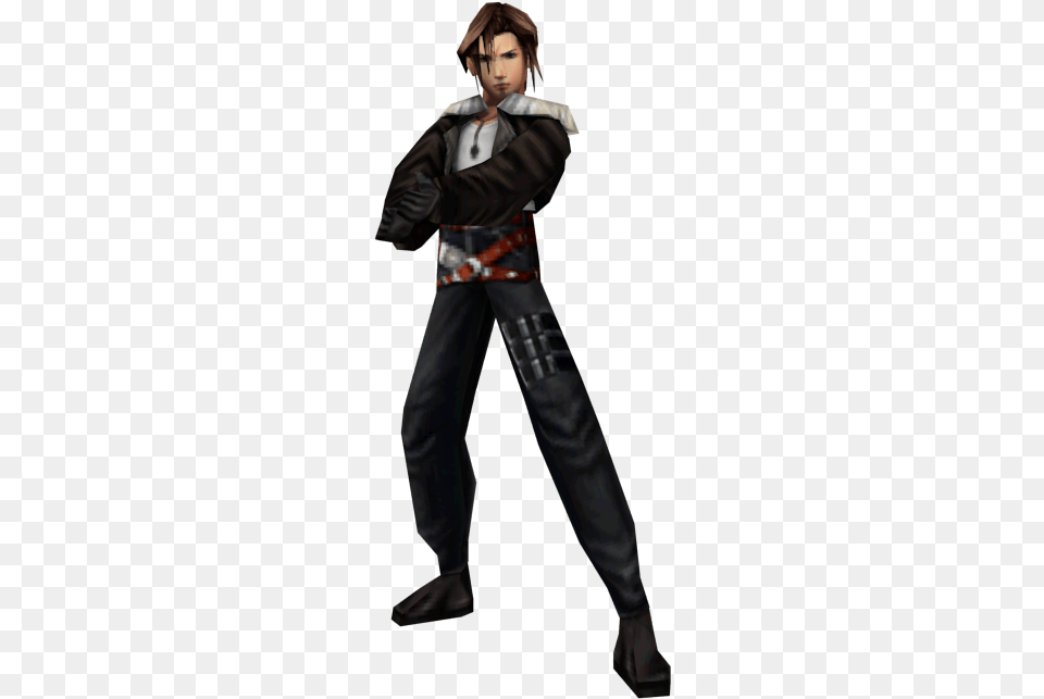 Download Zip Archive Squall Leonhart Model, Clothing, Costume, Formal Wear, Person Png