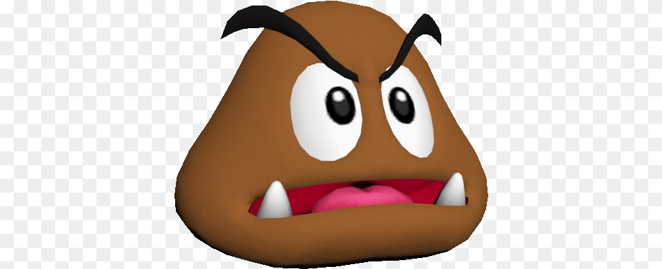 Download Zip Archive Super Mario 3d World Goomba Mask, Plush, Toy Png Image