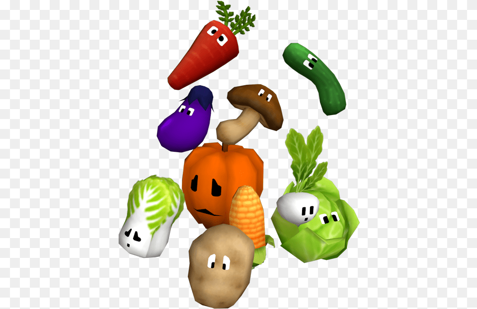 Download Zip Archive Super Smash Bros Vegetables, Produce, Food, Vegetable, Carrot Free Transparent Png