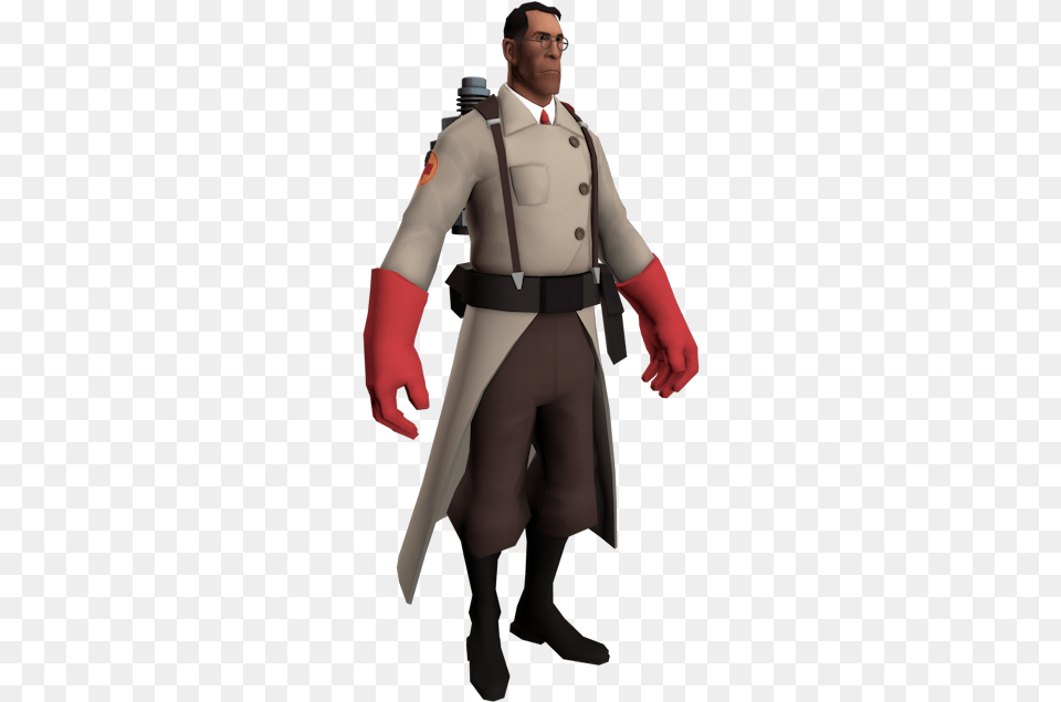 Download Zip Archive Tf2 Medic Model Download, Clothing, Costume, Person, Adult Free Png