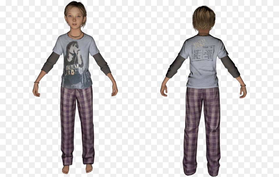Download Zip Archive The Last Of Us Remastered, T-shirt, Clothing, Pants, Person Png