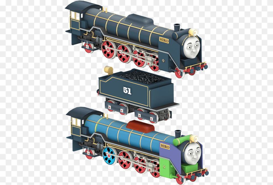 Download Zip Archive Thomas And Friends Hiro Model, Railway, Engine, Locomotive, Machine Free Transparent Png