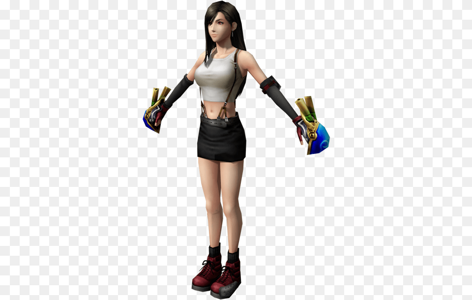 Download Zip Archive Tifa Super Smash Bros, Clothing, Shoe, Footwear, Glove Free Transparent Png