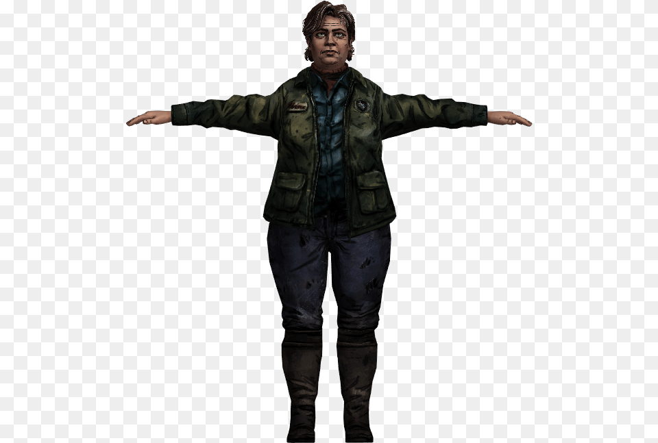 Download Zip Archive Walking Dead Norma, Sleeve, Clothing, Coat, Jacket Free Png