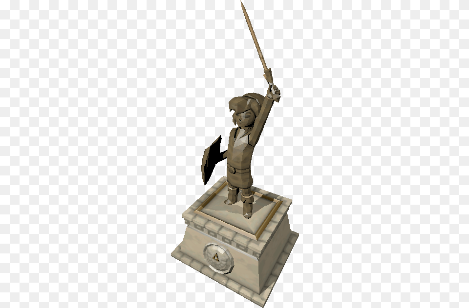 Download Zip Archive Wind Waker Statue In Hyrule Castle, Sword, Weapon, Baby, Person Png Image