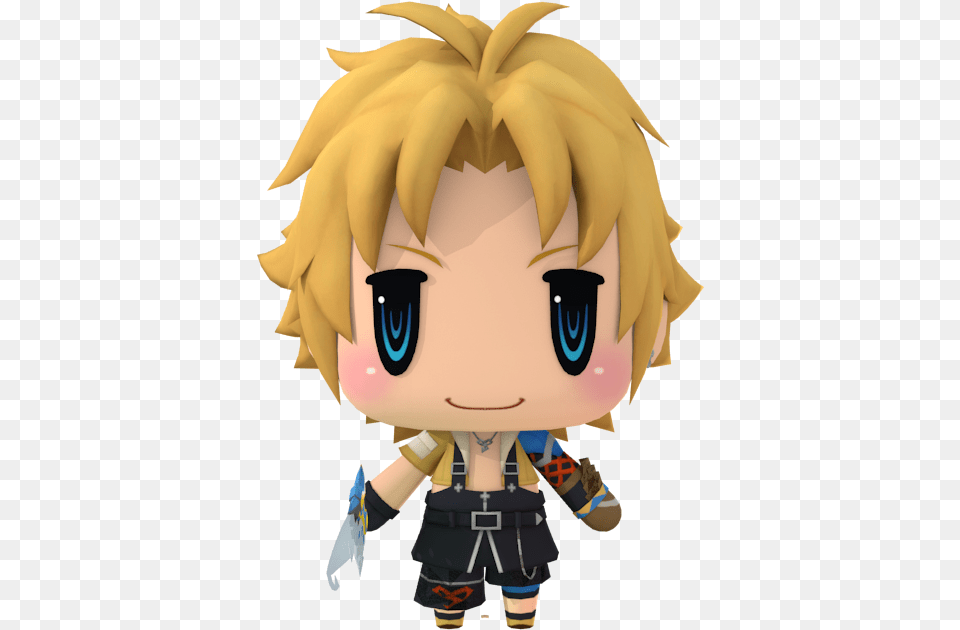 Download Zip Archive World Of Final Fantasy Tidus, Baby, Person, Accessories, Jewelry Free Png