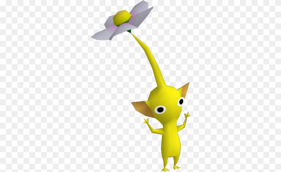 Download Zip Archive Yellow Pikmin Super Smash Bros Brawl, Clothing, Hat, Flower, Plant Free Png