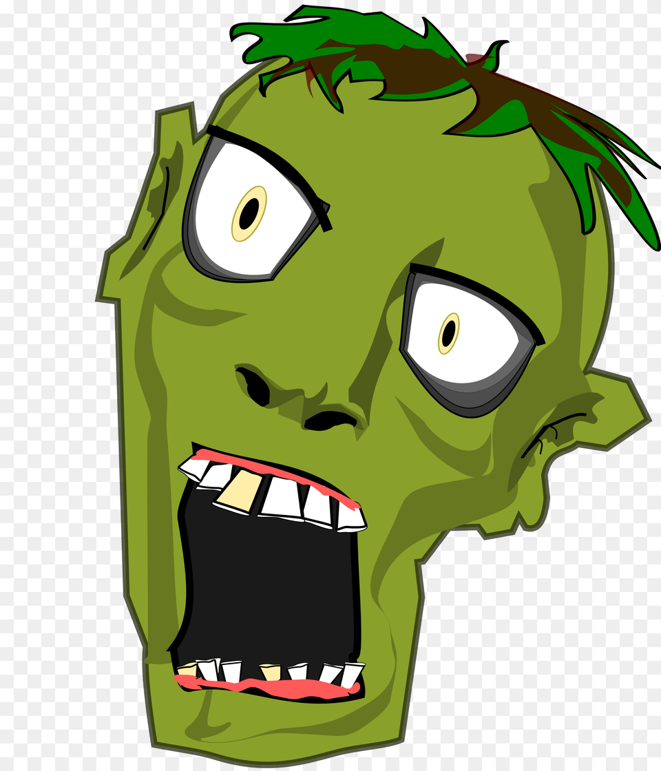 Zombie Head Clip Art Image Zombie Clipart, Green, Baby, Person Free Png Download