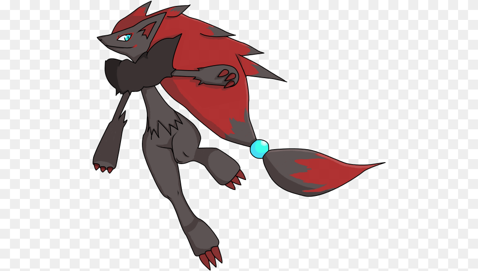 Download Zoroark Pokmon Zoroark Master Of Illusions Zoroark Pokemon No Background, Cartoon, Person, People, Electronics Png