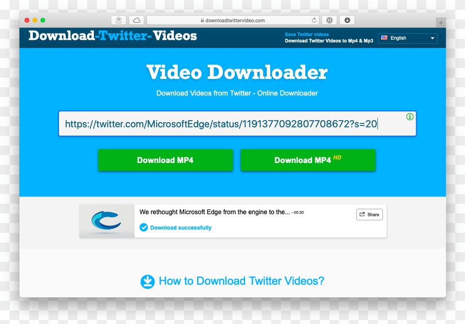 Downloadtwittervideo Website Video Twitter, File, Webpage Free Png Download