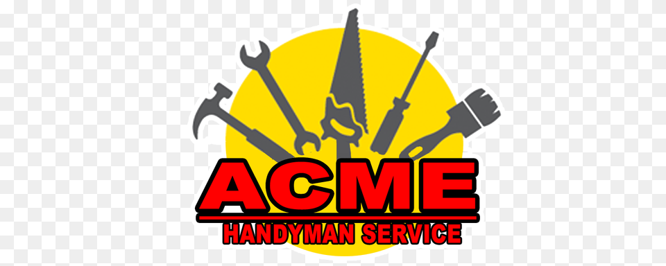 Downtown Bakersfield Handyman Bakersfield Handyman Service Acme, Logo, Dynamite, Weapon Png