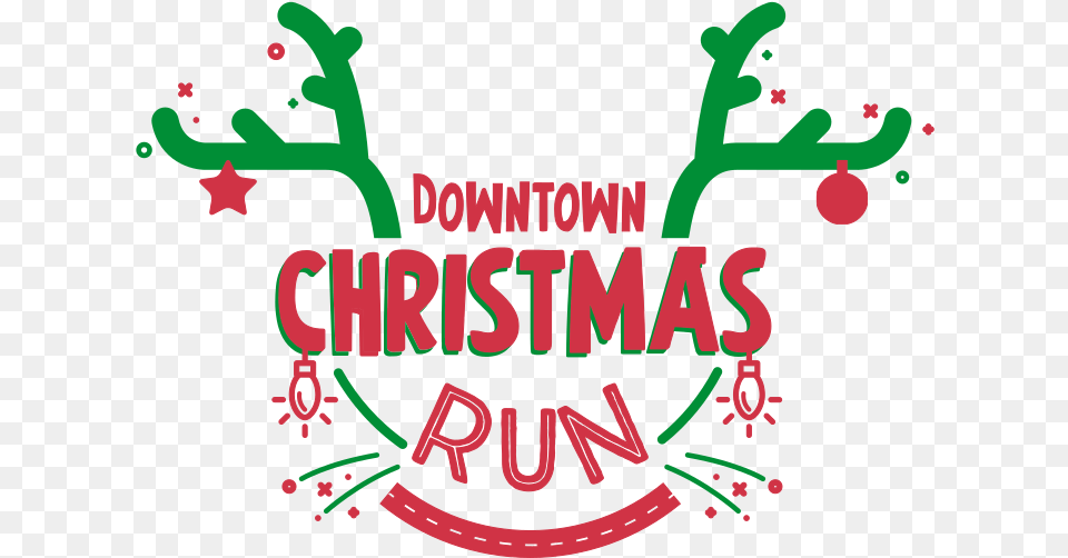 Downtown Christmas Run Free Transparent Png