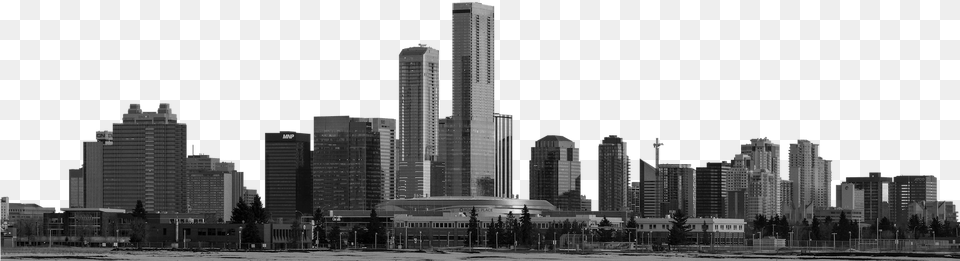 Downtown Edmonton Skyline 2019, Architecture, Office Building, Metropolis, Urban Free Transparent Png