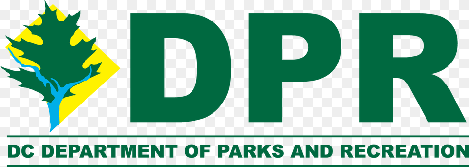Downtowndc Dpr Logo District Of Columbia Department Of Parks And Recreation, Leaf, Plant, Green Free Png Download