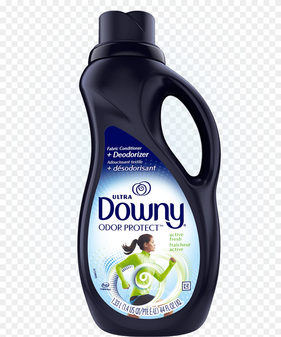 Downy Odor Protect Active Fresh Liquid Fabric Deodorizer Downy Odor Protect, Adult, Person, Woman, Female Png