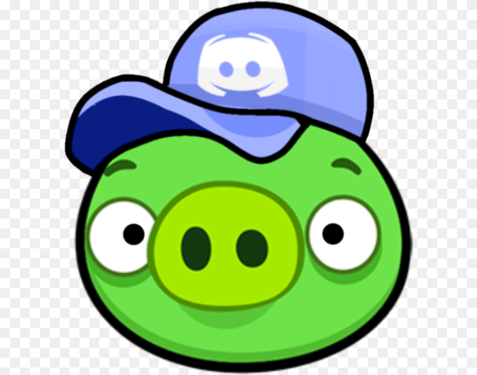 Dpig Discord Pig, Green, Clothing, Hat, Cap Png