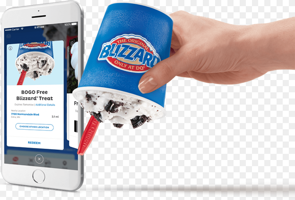 Dq Blizzard, Cream, Dessert, Food, Ice Cream Png Image