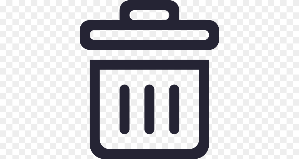 Dq Delete Icon With And Vector Format For Unlimited, Bag Free Transparent Png