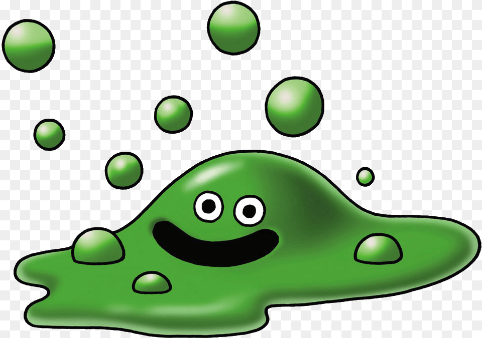 Dqii Bubble Slime Liquid Slime Dragon Quest, Green, Droplet, Accessories, Gemstone Png Image